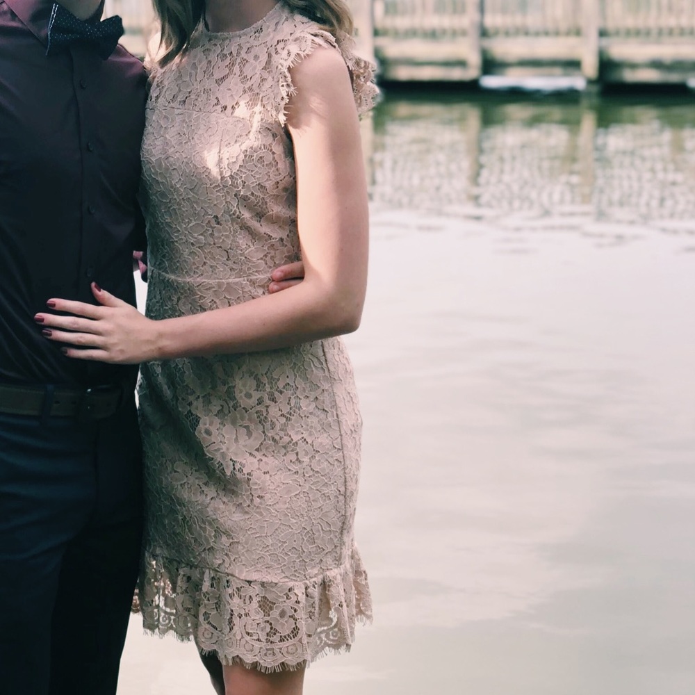 Morgan Claire Lace Dress